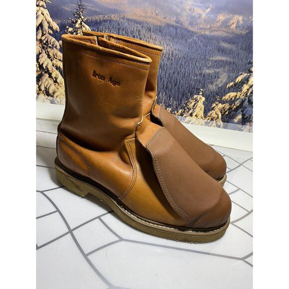 Iron Age Work Boots Men’s Size 7 EEE Met Guard Leather - Picture 5 of 12